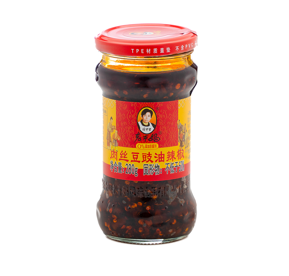 肉丝豆豉油辣椒280g